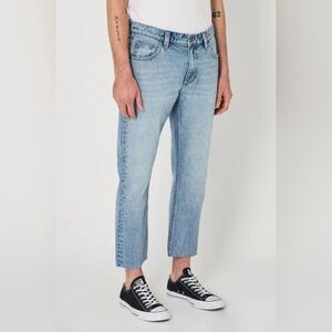 NWT ROLLA's Relaxo Relaxed Fit Men's Blue Jeans Original Stone size 34